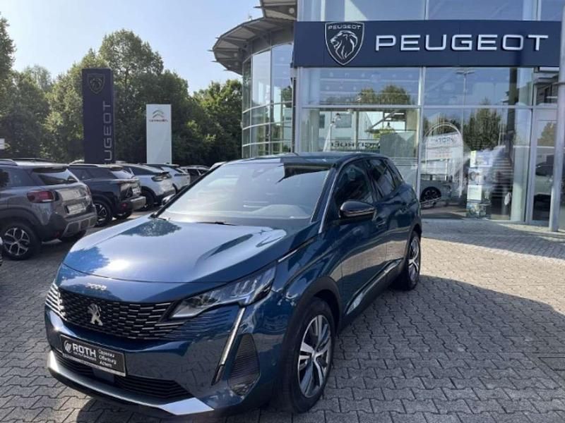 Blau Gebraucht 2022 Peugeot 3008 Allure SUV | 18.800 € (Fairer Preis) - Bild 1/4