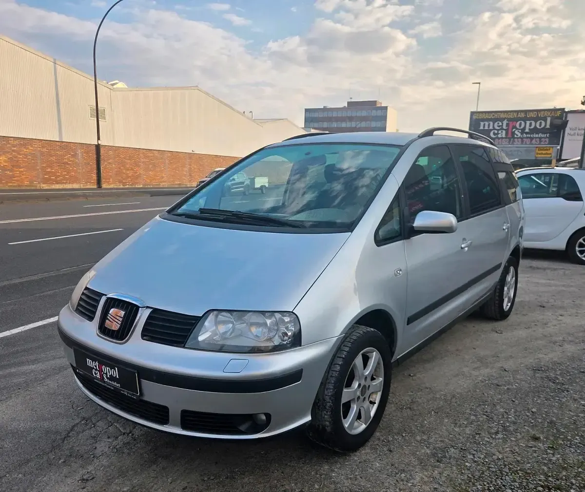 Gebraucht Seat Alhambra 115 PS (84 kW) 2007 Silber Van / Kleinbus