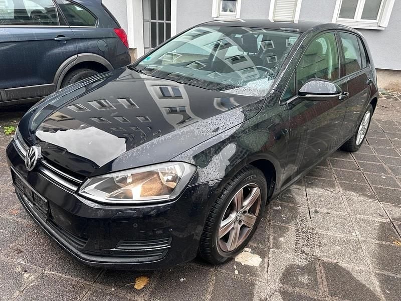 Schwarz Gebraucht 2014 VW Golf VII Limousine | 5.500 € (Superpreis) - Bild 1/4