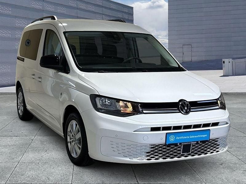 Gebraucht VW Caddy Life 122 PS (89 kW) 2021 Weiß Van / Kleinbus