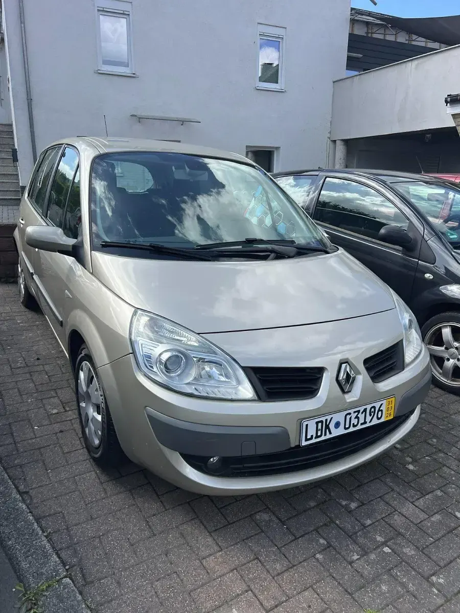 Gebraucht Renault Scénic II 111 PS (81 kW) 2007 Gold Van / Kleinbus