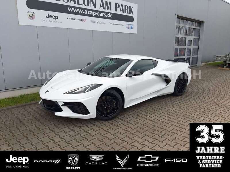 Arctic white Neu 2024 Corvette C8 Coupé | 99.890 € (Superpreis) - Bild 1/4