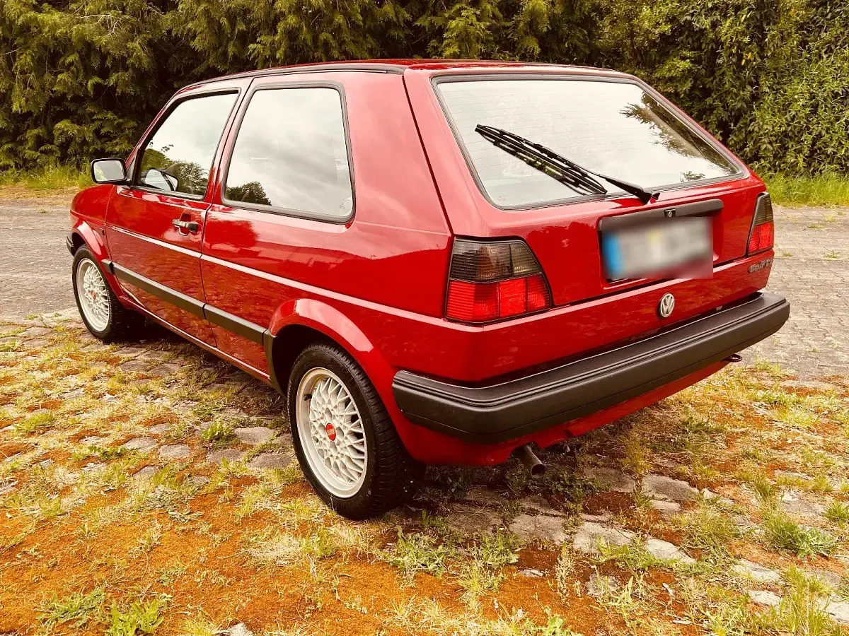 Gebraucht VW Golf II 75 PS (55 kW) 1990 Rot Kleinwagen