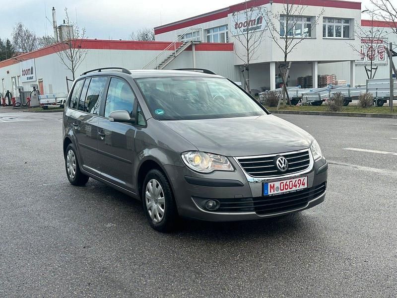 Gebraucht VW Touran Conceptline 102 PS (75 kW) 2007 Grau Van / Kleinbus