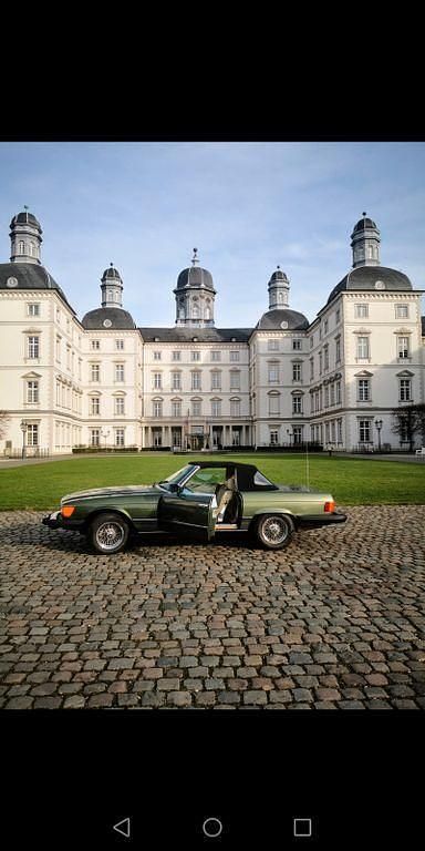 Gebraucht Mercedes SL450 218 PS (160 kW) 1976 Grün Cabrio