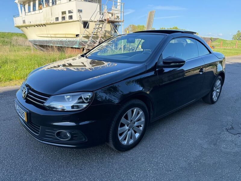 Schwarz Gebraucht 2012 VW Eos Cabrio | 7.700 € (Fairer Preis) - Bild 1/4