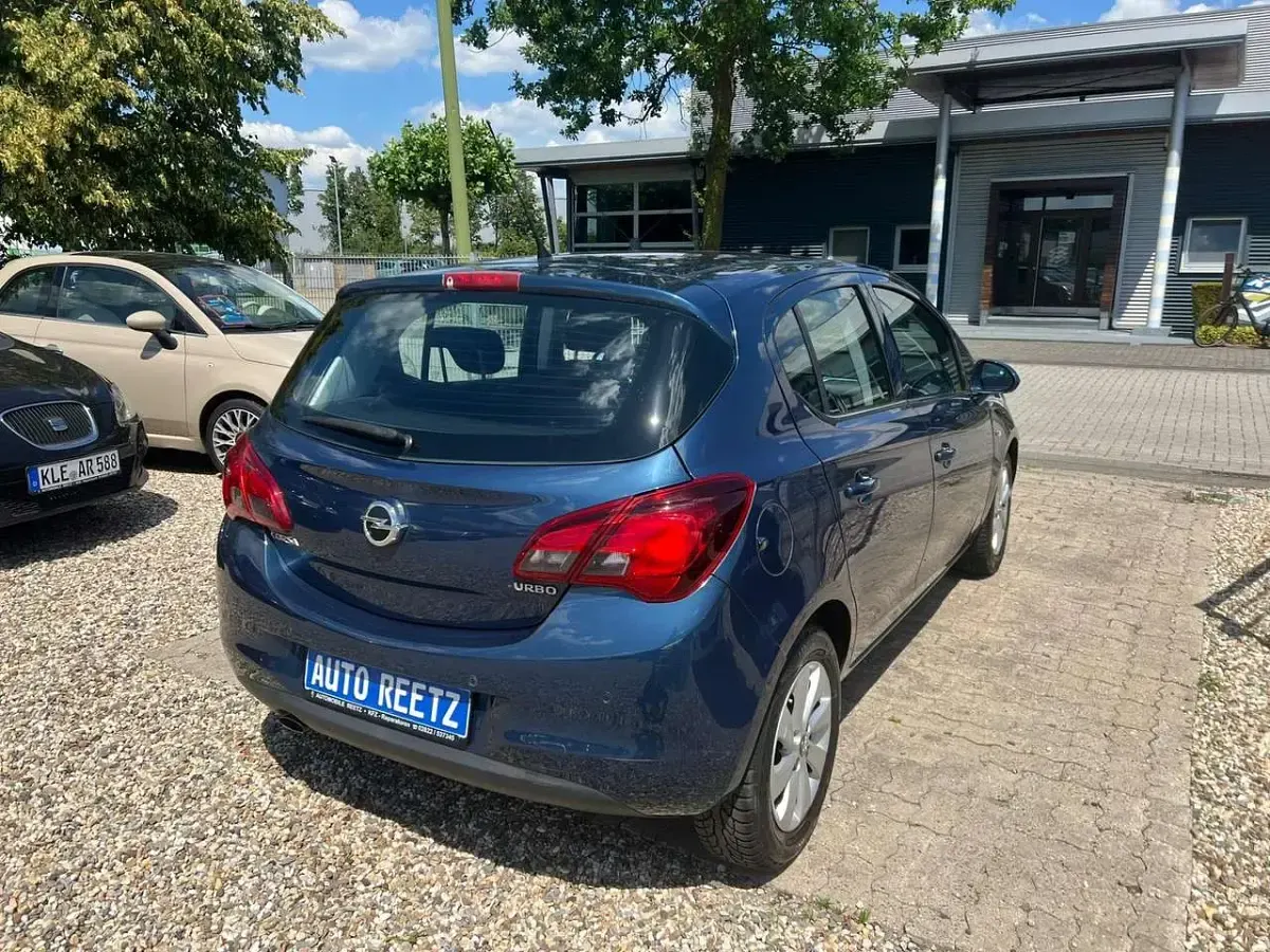 Gebraucht Opel Corsa Innovation 101 PS (74 kW) 2015 Nacht blau met Kleinwagen