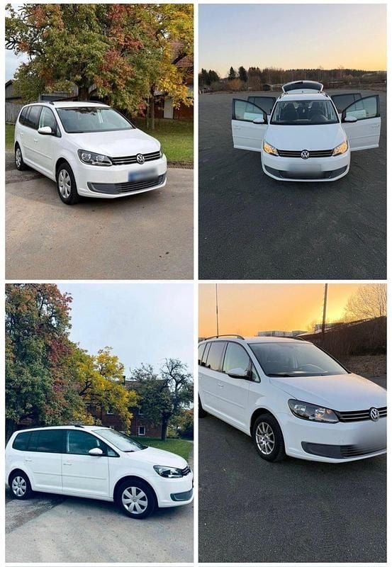 Gebraucht VW Touran 105 PS (77 kW) 2011 Weiß Van / Kleinbus