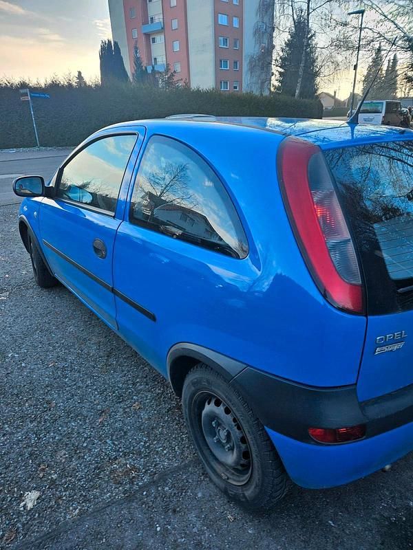Gebraucht Opel Corsa 60 PS (44 kW) 2002 Blau Kleinwagen