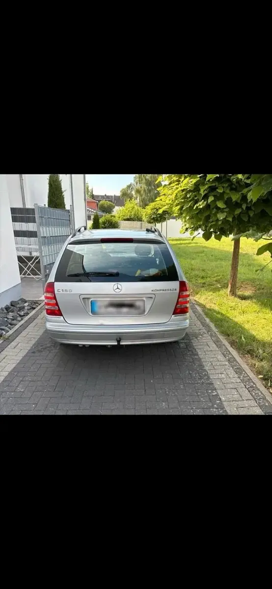Gebraucht Mercedes C180 2003 Silber Kombi
