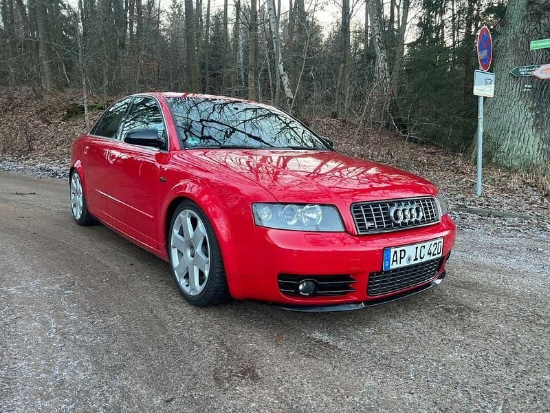 Rot Gebraucht 2004 Audi S4 Ambiente Limousine | 8.000 € (Fairer Preis) - Bild 1/4