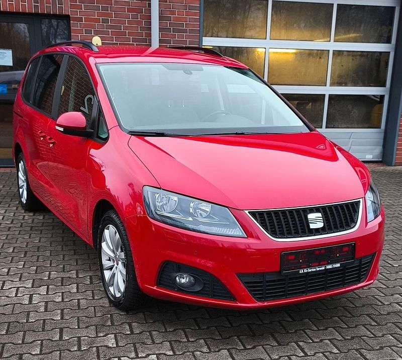 Gebraucht Seat Alhambra 140 PS (102 kW) 2014 Rot Van / Kleinbus
