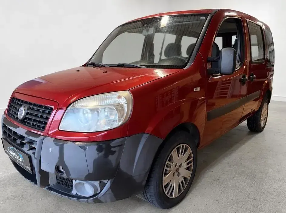 Gebraucht Fiat Doblò Active 77 PS (56 kW) 2008 Rot Van / Kleinbus