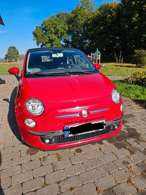 Rot Gebraucht 2010 Fiat 500C Lounge Cabrio | 6.000 € (Guter Preis) - Bild 1/3