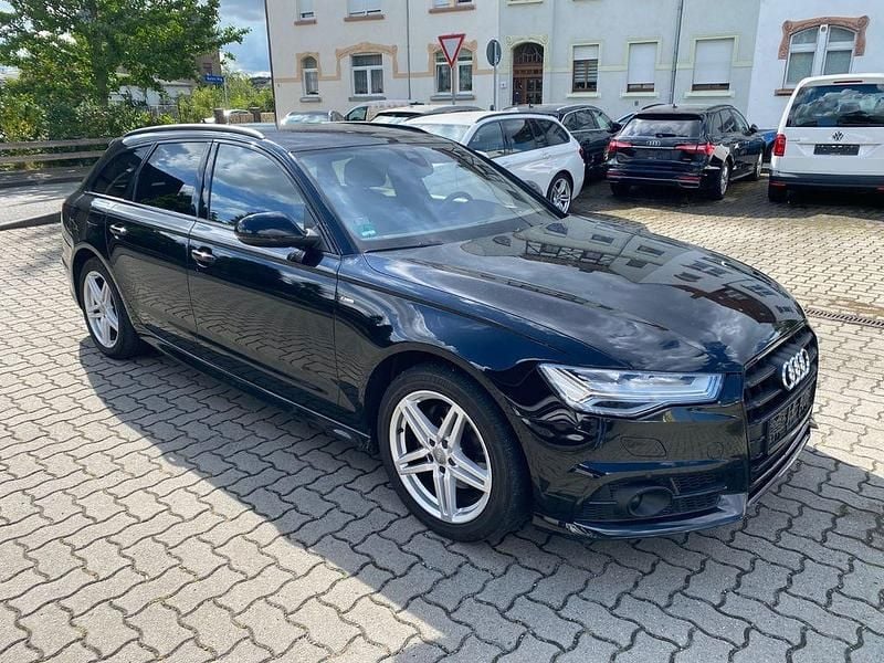 Mythosschwarz Gebraucht 2018 Audi A6 S-Line Kombi | 19.990 € (Guter Preis) - Bild 1/4