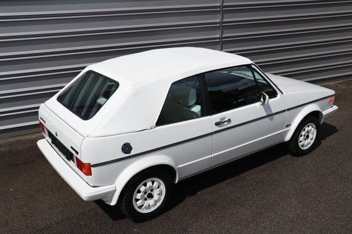 Gebraucht VW Golf Cabriolet 69 PS (50 kW) 1983 Weiß Cabrio