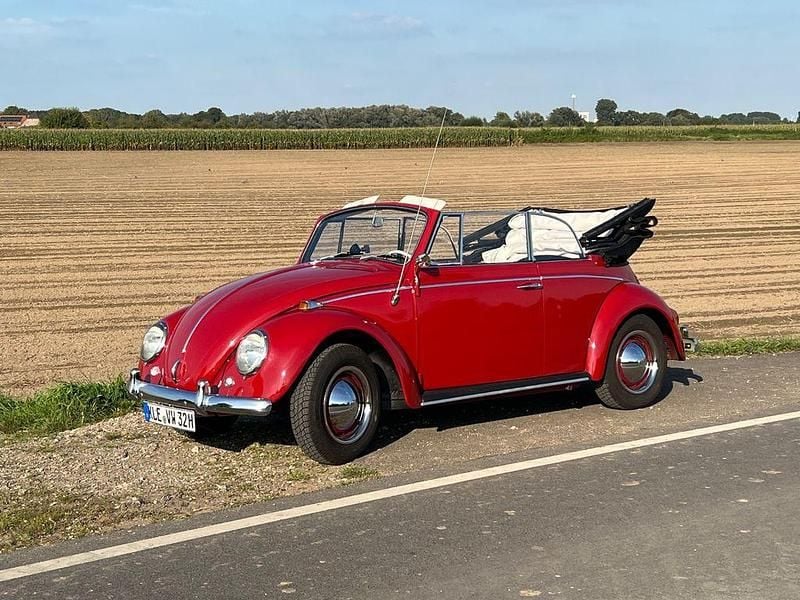 Gebraucht VW Käfer 34 PS (25 kW) 1964 Rot Cabrio