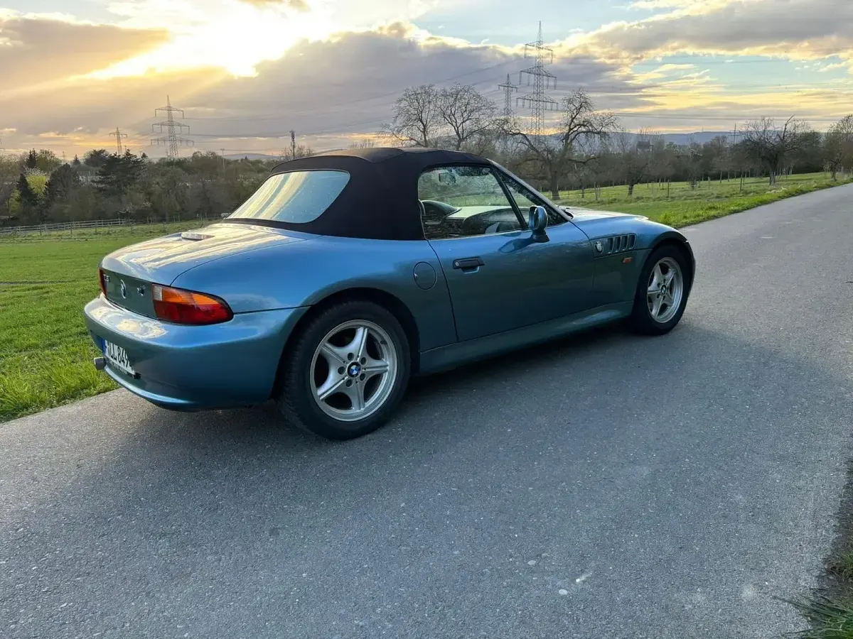 Gebraucht BMW Z3 1997 Blau Cabrio