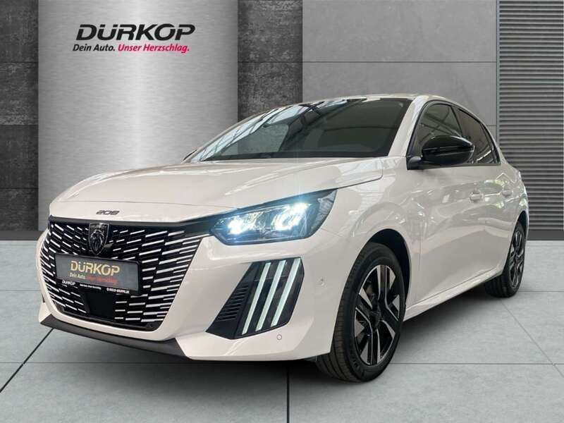 Weiß Neu 2025 Peugeot 208 Allure Kleinwagen | 22.390 € (Etwas zu teuer) - Bild 1/3