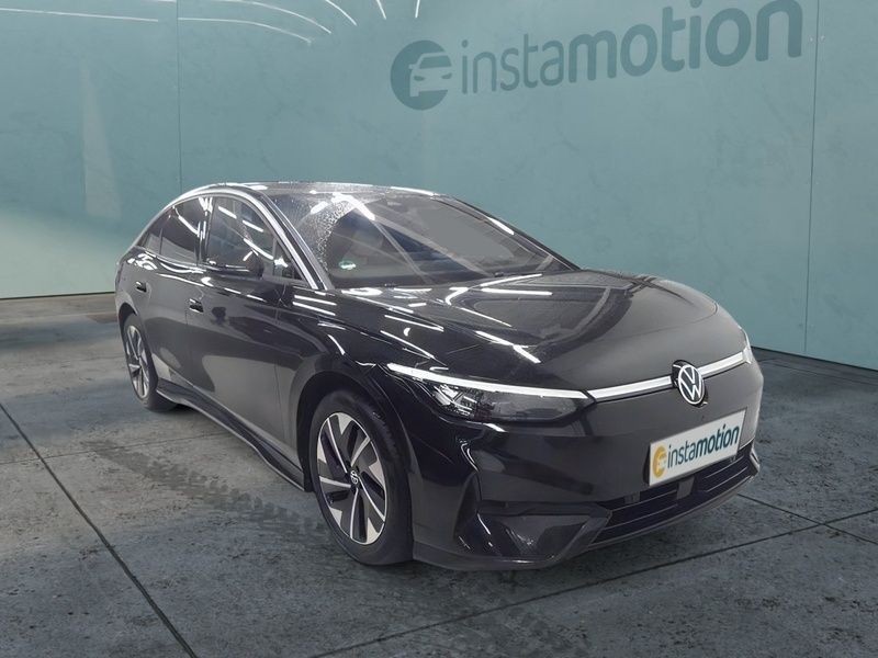 Schwarz Gebraucht 2024 VW ID.7 Pro Limousine | 48.570 € (Fairer Preis) - Bild 1/2