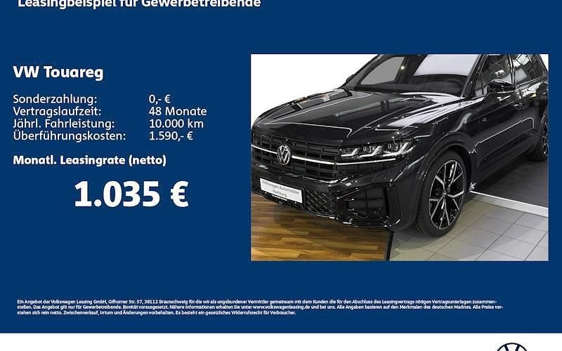 Blau Neu 2025 VW Touareg R-line SUV | 111.390 € - Bild 1/4