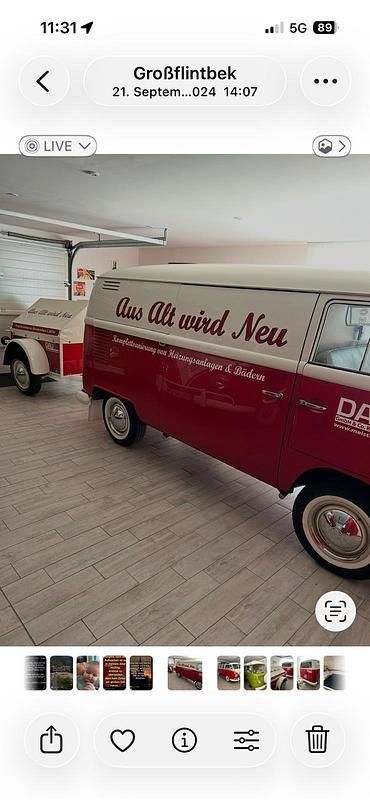 Gebraucht VW Golf 44 PS (32 kW) 1966 Rot Van / Kleinbus