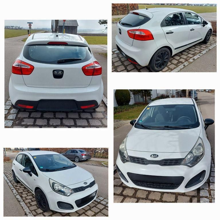 Gebraucht Kia Rio Attract 86 PS (63 kW) 2013 Weiß Limousine