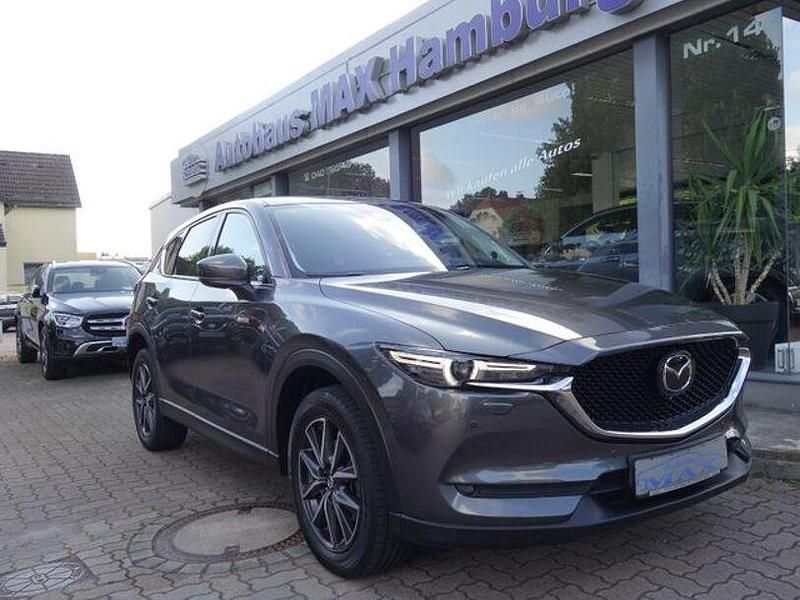 Grau Gebraucht 2018 Mazda CX-5 Exclusive-Line SUV | 19.999 € (Fairer Preis) - Bild 1/4