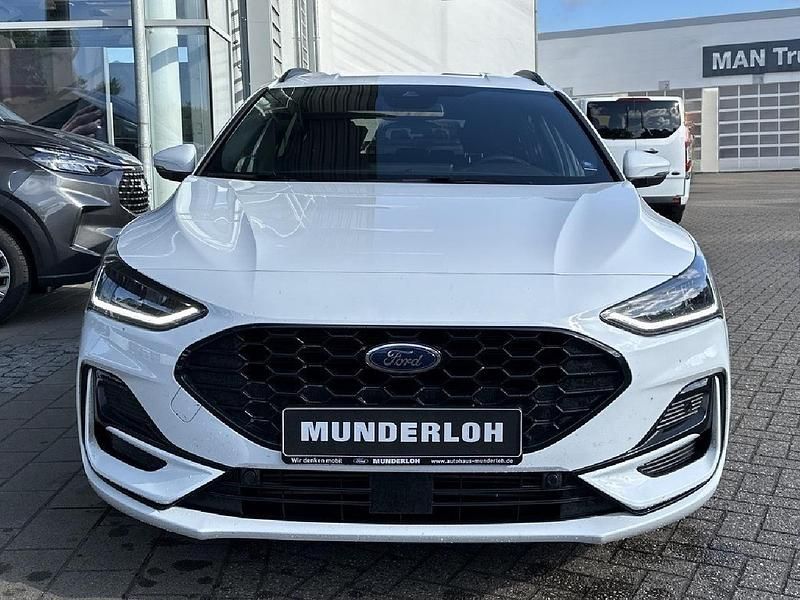 Gebraucht Ford Focus ST-Line 125 PS (91 kW) 2024 Weiß Kombi