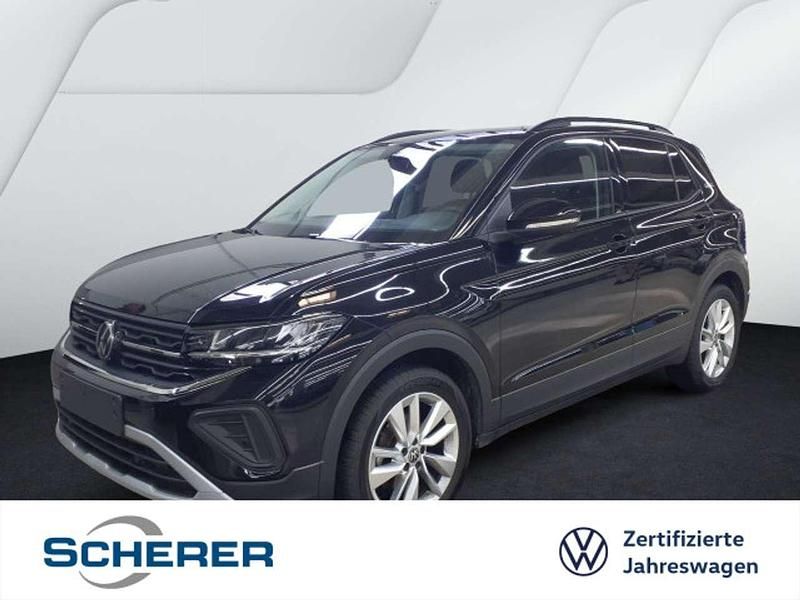 Deep black perleffekt (metallic) Gebraucht 2025 VW T-Cross Goal SUV | 20.800 € (Superpreis) - Bild 1/4