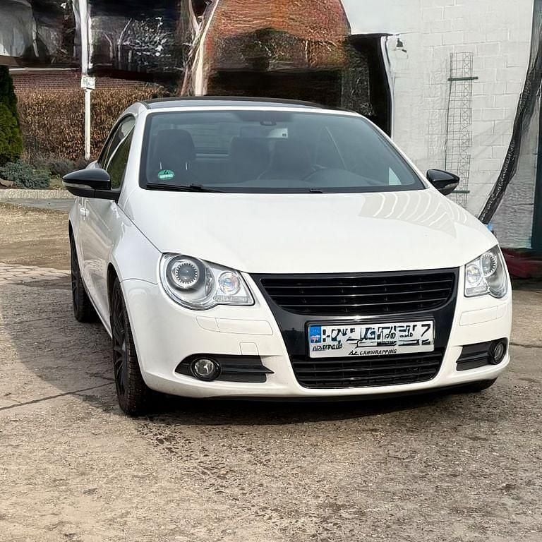 Gebraucht VW Eos Individual 200 PS (147 kW) 2008 Weiß Cabrio