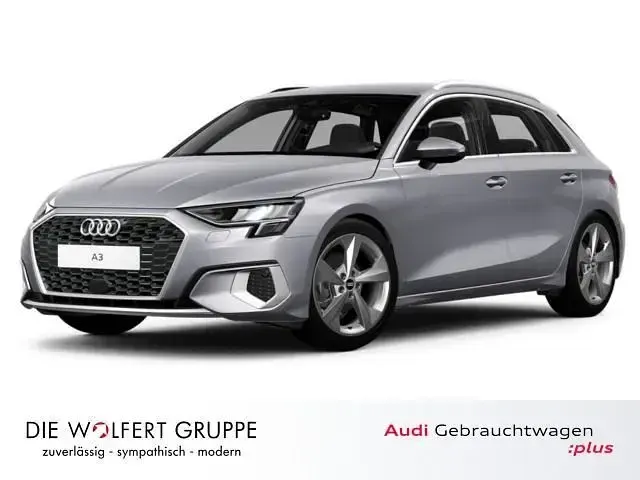 Gebraucht Audi A3 Advanced Plus 150 PS (110 kW) 2022 Florettsilber metallic Limousine