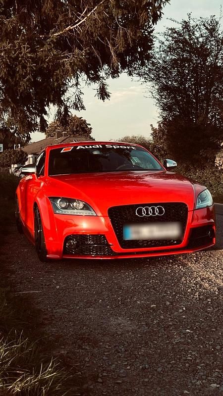 Rot Gebraucht 2010 Audi TTS Comfort Coupé | 19.998 € - Bild 1/4