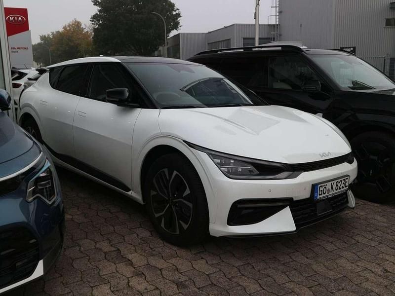 Gebraucht Kia EV6 GT-Line 239 kW (325 PS) 2023 Snow white perleffekt SUV