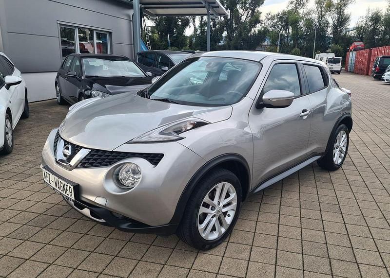 Silber Gebraucht 2015 Nissan Juke Acenta SUV | 9.199 € (Fairer Preis) - Bild 1/4