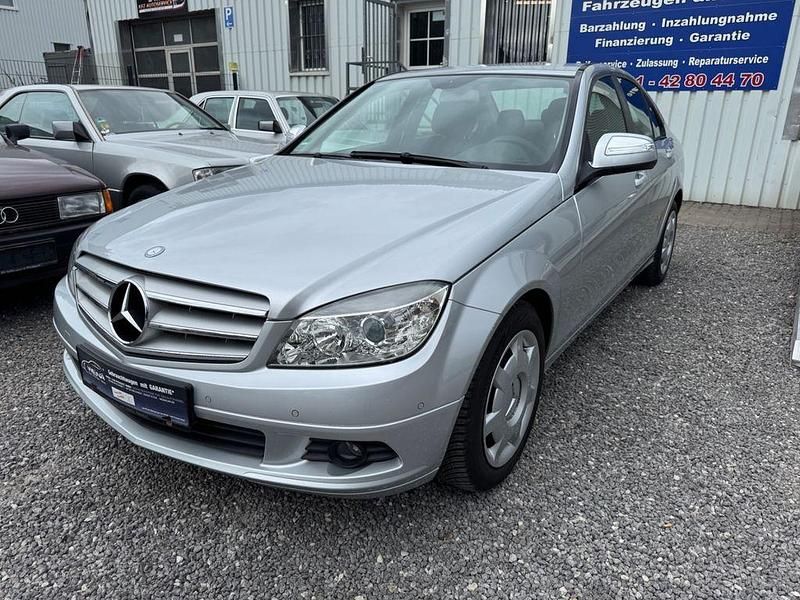 Silber Gebraucht 2008 Mercedes C180 Limousine | 4.990 € (Guter Preis) - Bild 1/4