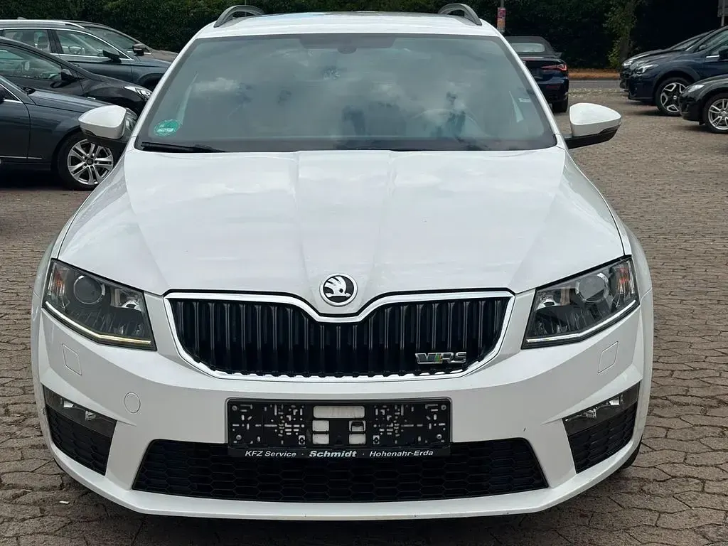 Gebraucht Skoda Octavia RS 184 PS (135 kW) 2015 Weiß Kombi