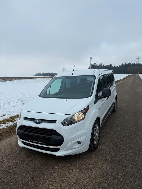 Gebraucht Ford Transit Connect 101 PS (74 kW) 2018 Weiß Van / Kleinbus