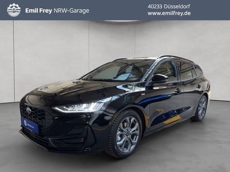 Agate black metallic Gebraucht 2024 Ford Focus ST-Line X Kombi | 26.450 € (Guter Preis) - Bild 1/3