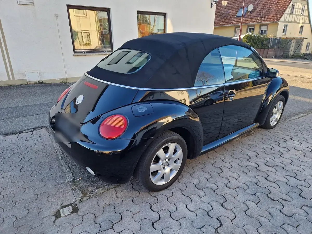 Gebraucht VW New Beetle Cabriolet 115 PS (84 kW) 2003 Schwarz Cabrio