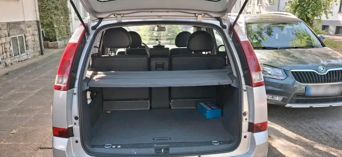 Gebraucht Opel Meriva 72 PS (52 kW) 2004 Silber Van / Kleinbus