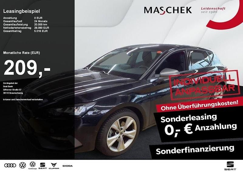 Schwarz Gebraucht 2025 Seat Leon FR Limousine | 25.940 € (Superpreis) - Bild 1/4