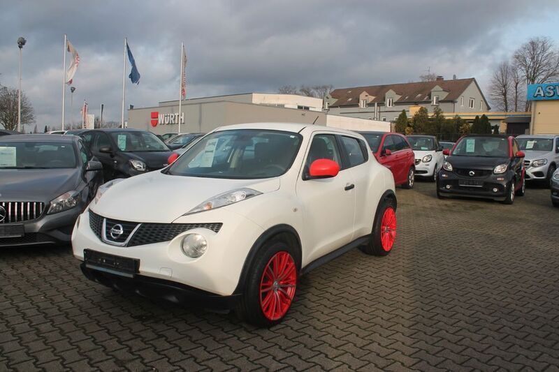 Gebraucht Nissan Juke Visia 117 PS (86 kW) 2012 Weiß SUV