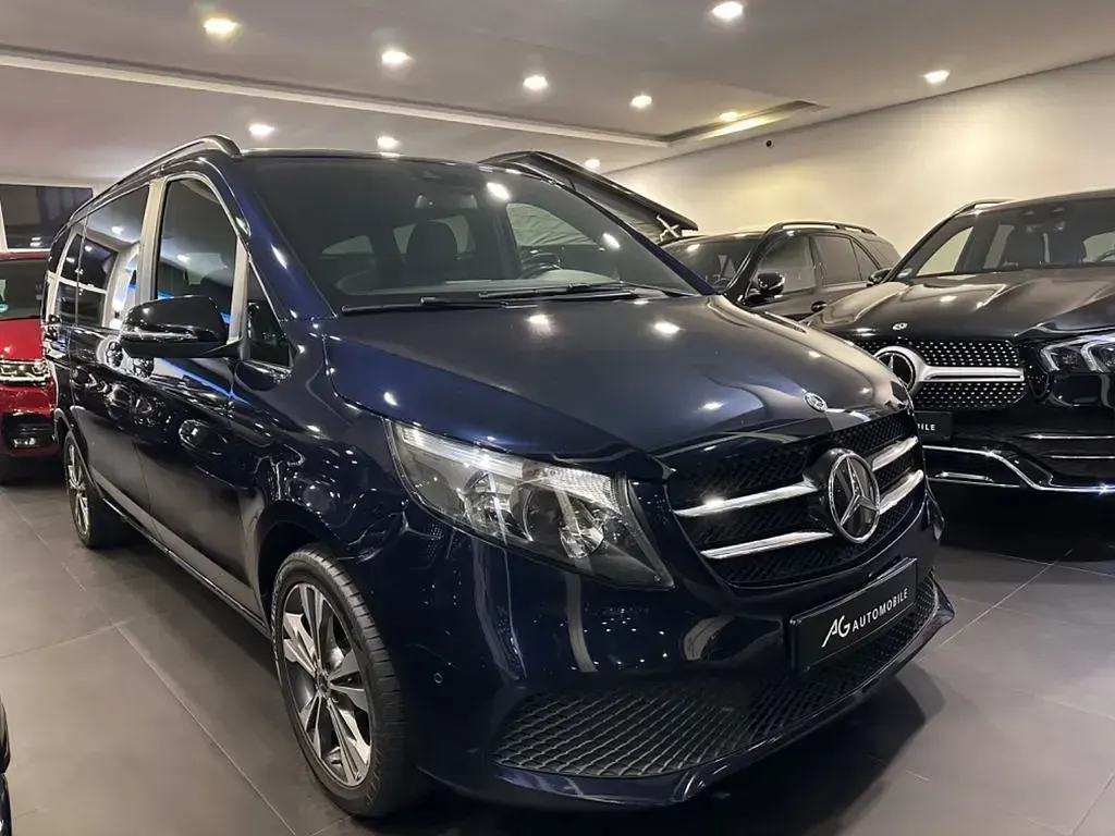 Gebraucht Mercedes V250 Edition 190 PS (139 kW) 2020 Blau Van / Kleinbus