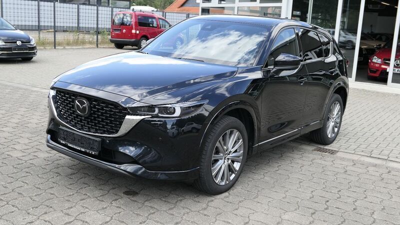 Schwarz Gebraucht 2023 Mazda CX-5 Sports-Line SUV | 28.990 € (Etwas zu teuer) - Bild 1/4