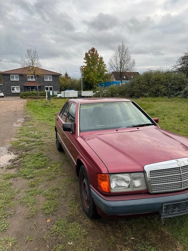 Usata Mercedes 190 1991 Rosso Berlina