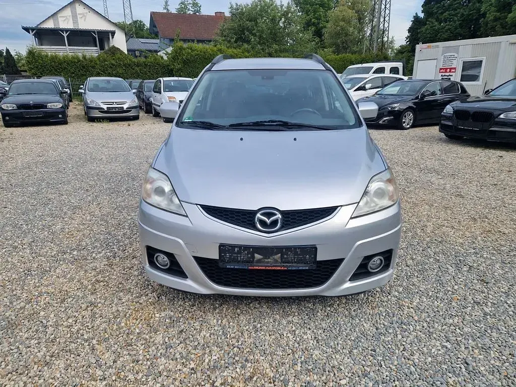 Gebraucht Mazda 5 Active 143 PS (105 kW) 2010 Silber Van / Kleinbus