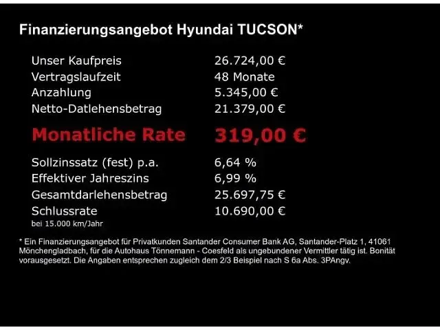 Gebraucht Hyundai Tucson Select 160 PS (117 kW) 2025 Grau SUV