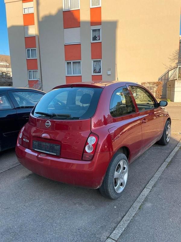 Gebraucht Nissan Micra Acenta 65 PS (47 kW) 2004 Rot Kleinwagen