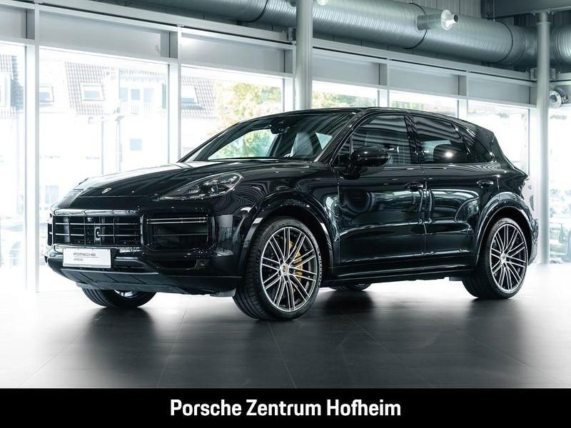 Schwarz Gebraucht 2020 Porsche Cayenne Turbo SUV | 85.490 € (Teuer) - Bild 1/4